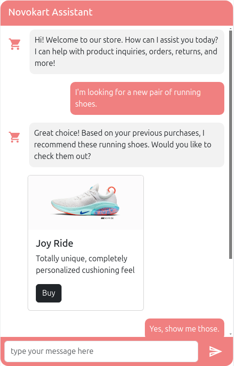 Conversational AI Chatbot for E-Commerce